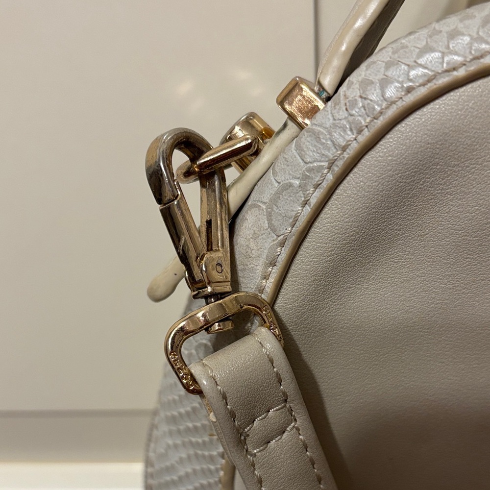 Cream Mini adjustable Backpack - David Jones - Picture 3 of 8